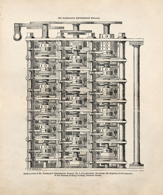 Charles Babbage_s Difference Engine No. 2.